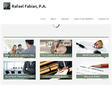 Tablet Screenshot of fabianpa.com